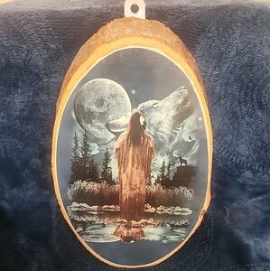 Mystical Brown and Blue Photography Art